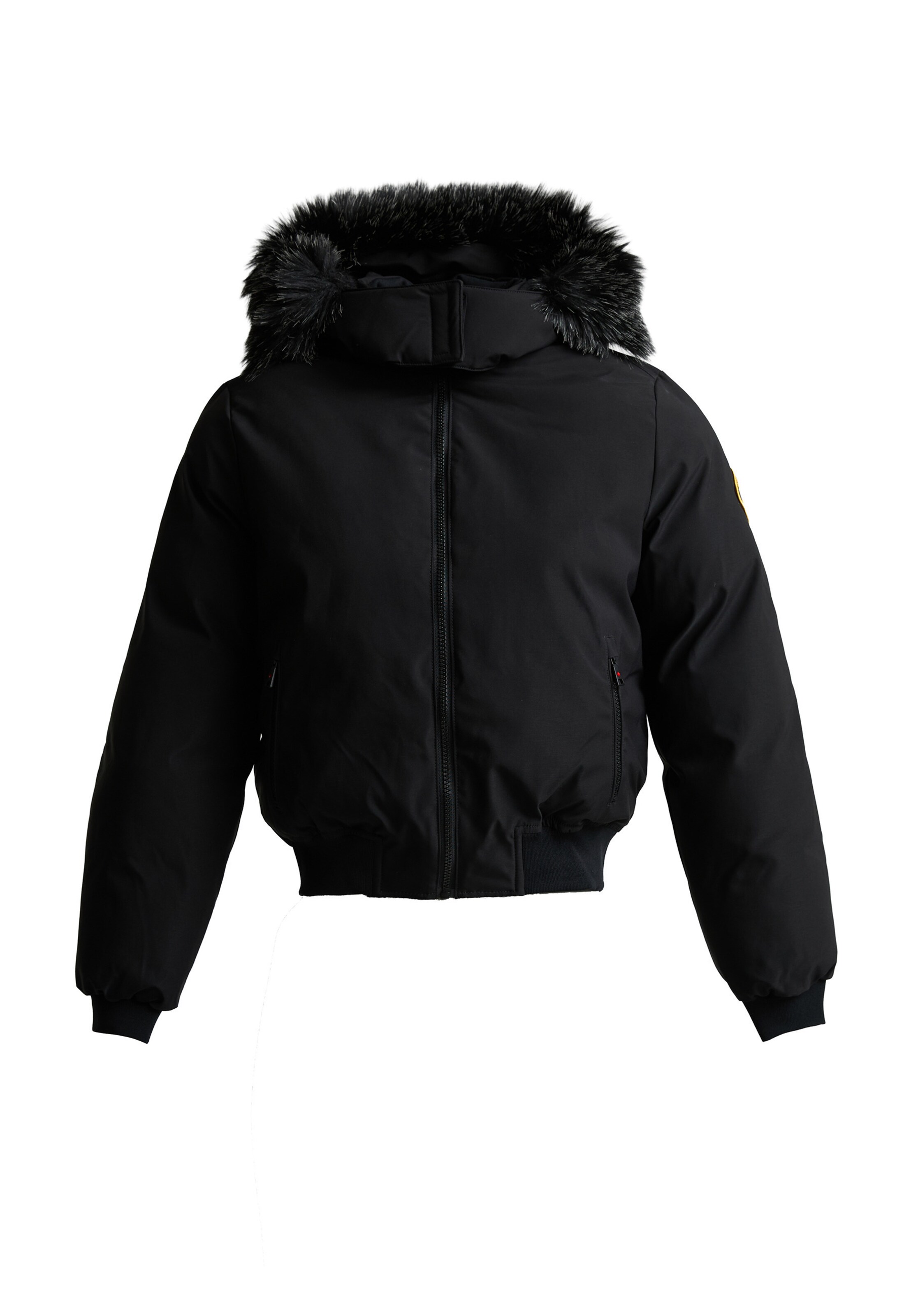 Zavetti Canada Between-Season Jacket 'Arabella' in Black: front