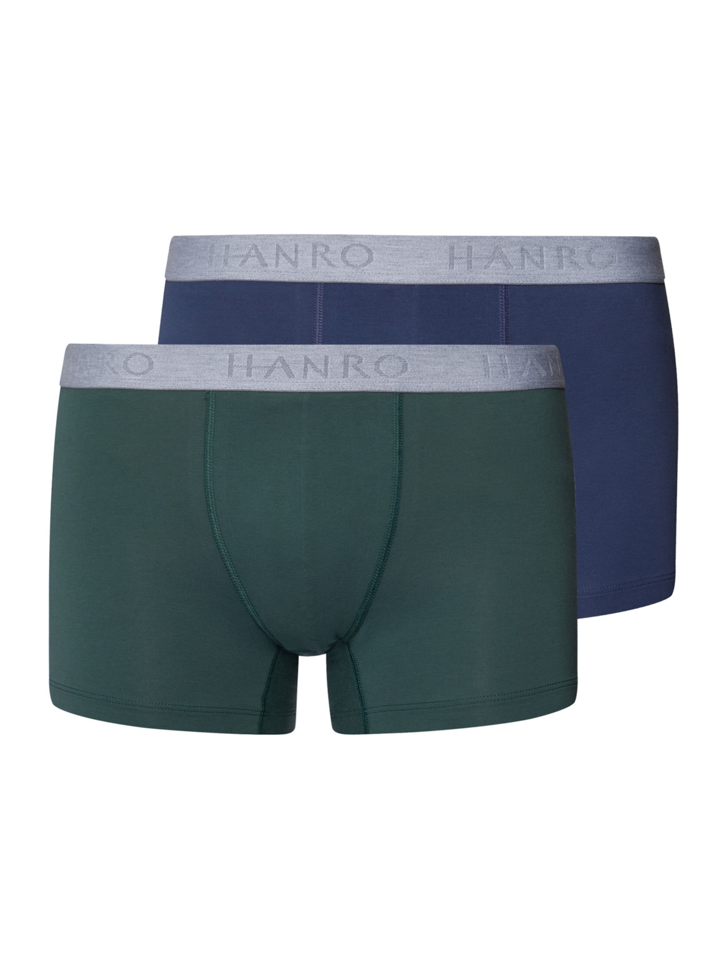 Hanro - Boxers 'Essentials' em azul: frente