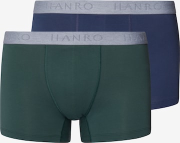 Hanro Boxershorts 'Essentials' in Blau: Vorderseite