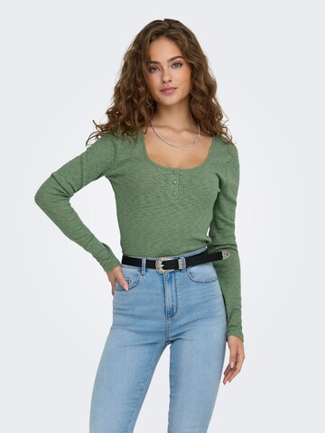 ONLY Shirt 'ONLJULIANE' in Green: front