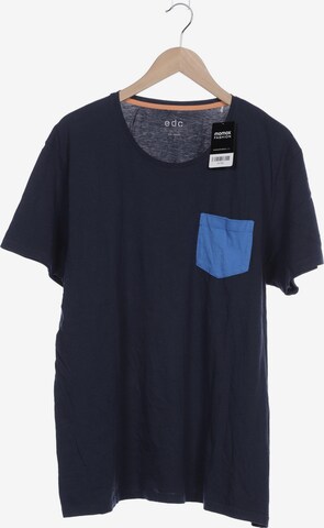EDC BY ESPRIT Shirt in XXL in Blue: front