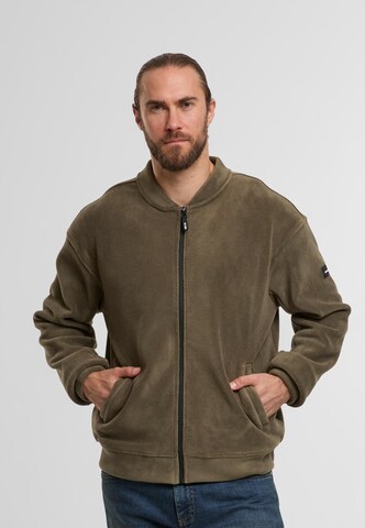 Veste mi-saison 'Quote' INDICODE JEANS en vert