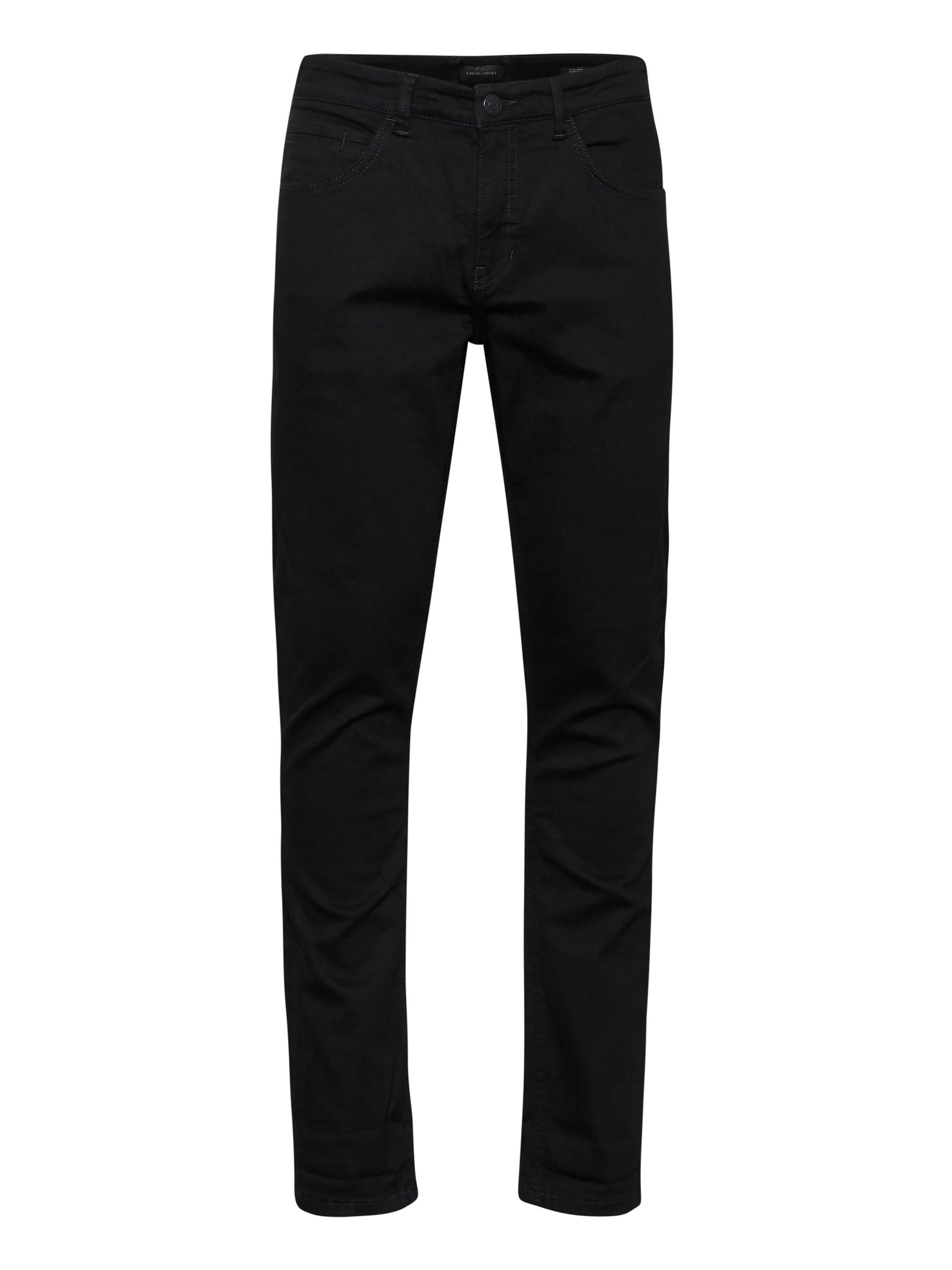 Casual Friday Jeans 'RY' in Schwarz: Vorderseite