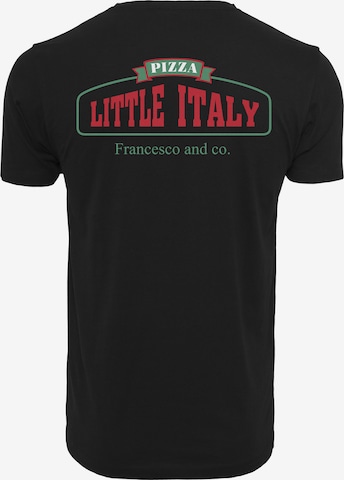 T-Shirt 'Pizza Francesco' Mister Tee en noir