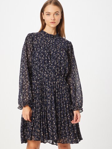 SECOND FEMALE Shirt Dress 'Norrie' in Blue: front