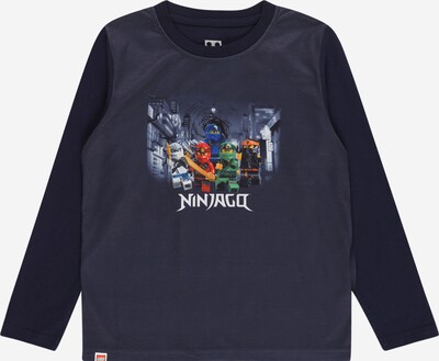 LEGO Shirt in royalblau / dunkelblau / feuerrot / weiß, Produktansicht