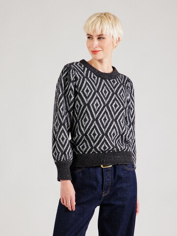 ONLY Pullover 'ONLFIE' in Schwarz: Vorderseite