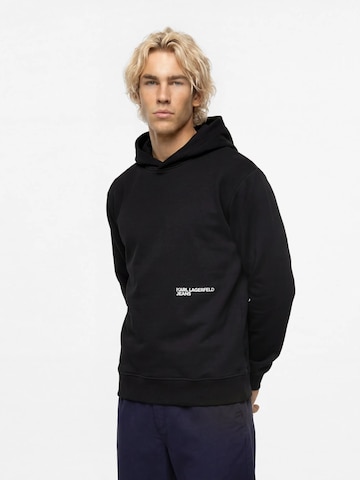 KARL LAGERFELD JEANS - Sudadera en negro: frente