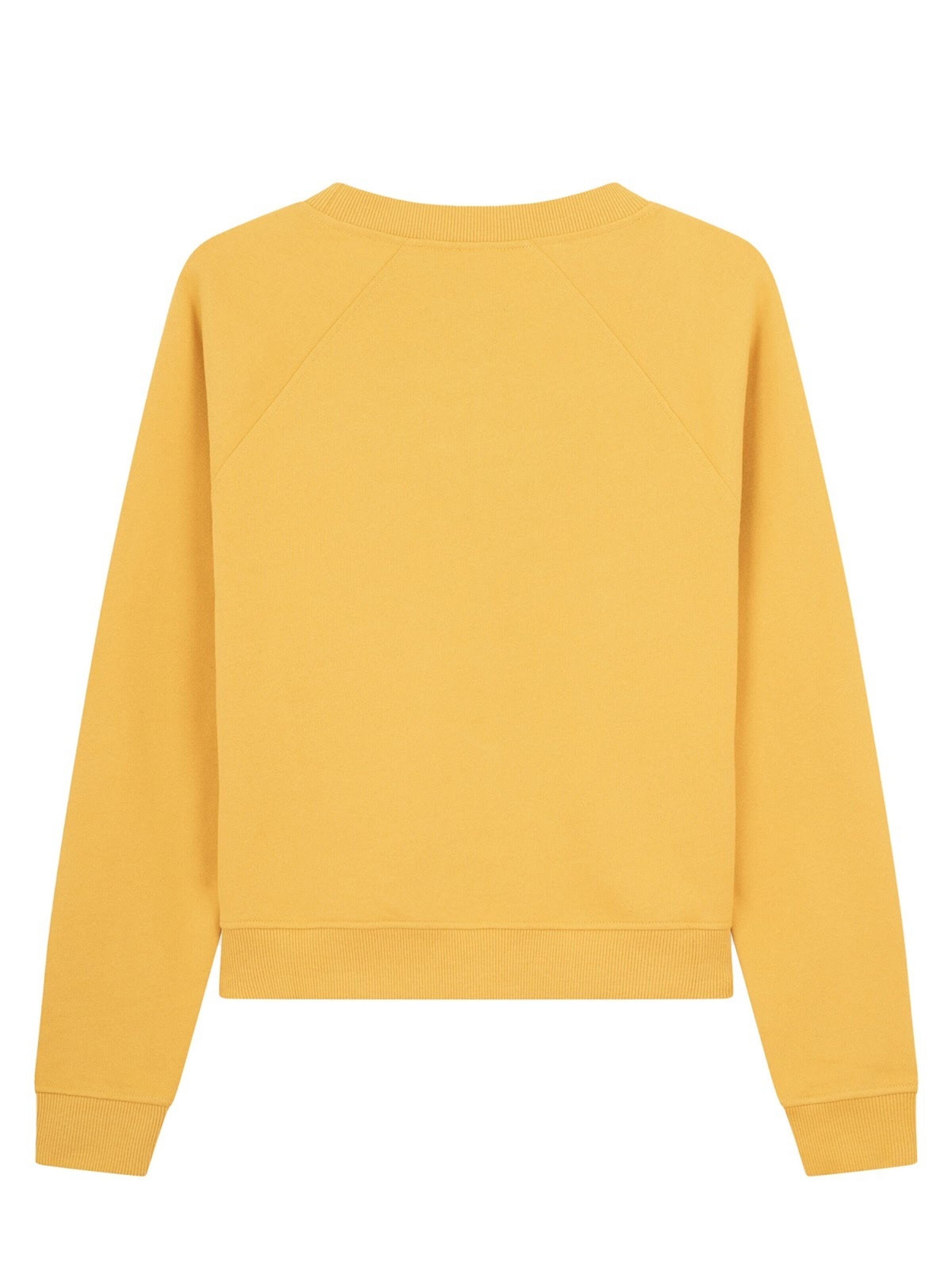 NOORLYS Sweater 'DERNEN' in Yellow