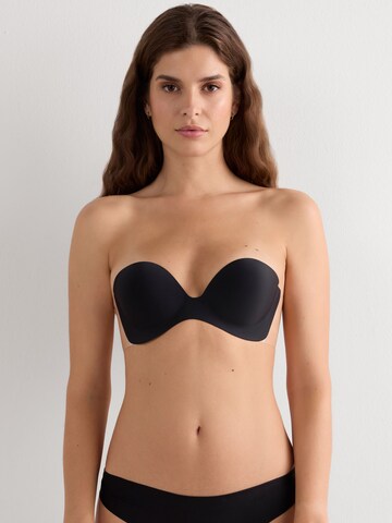 INTIMISSIMI Push-up Bra in Black: front