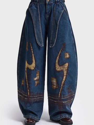 Barrel Jean 'DESIGNER BARREL MID RISE JEANS' IT'S BASIC en bleu