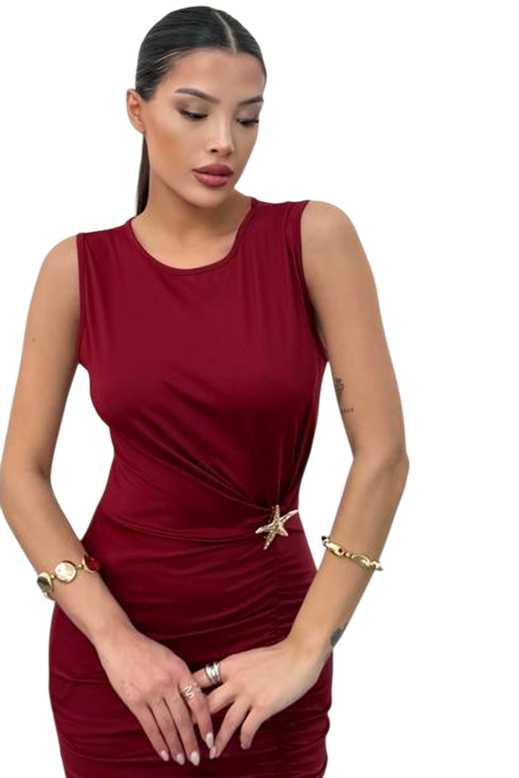 WOMAN VISION Jurk in Rood