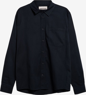 ARMEDANGELS Button Up Shirt in Blue: front