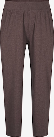 Zizziregular Hlače 'Mkarla' - smeđa boja: prednji dio