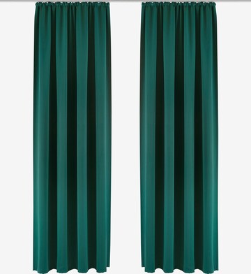 MY HOME Curtains & Drapes in Green: front