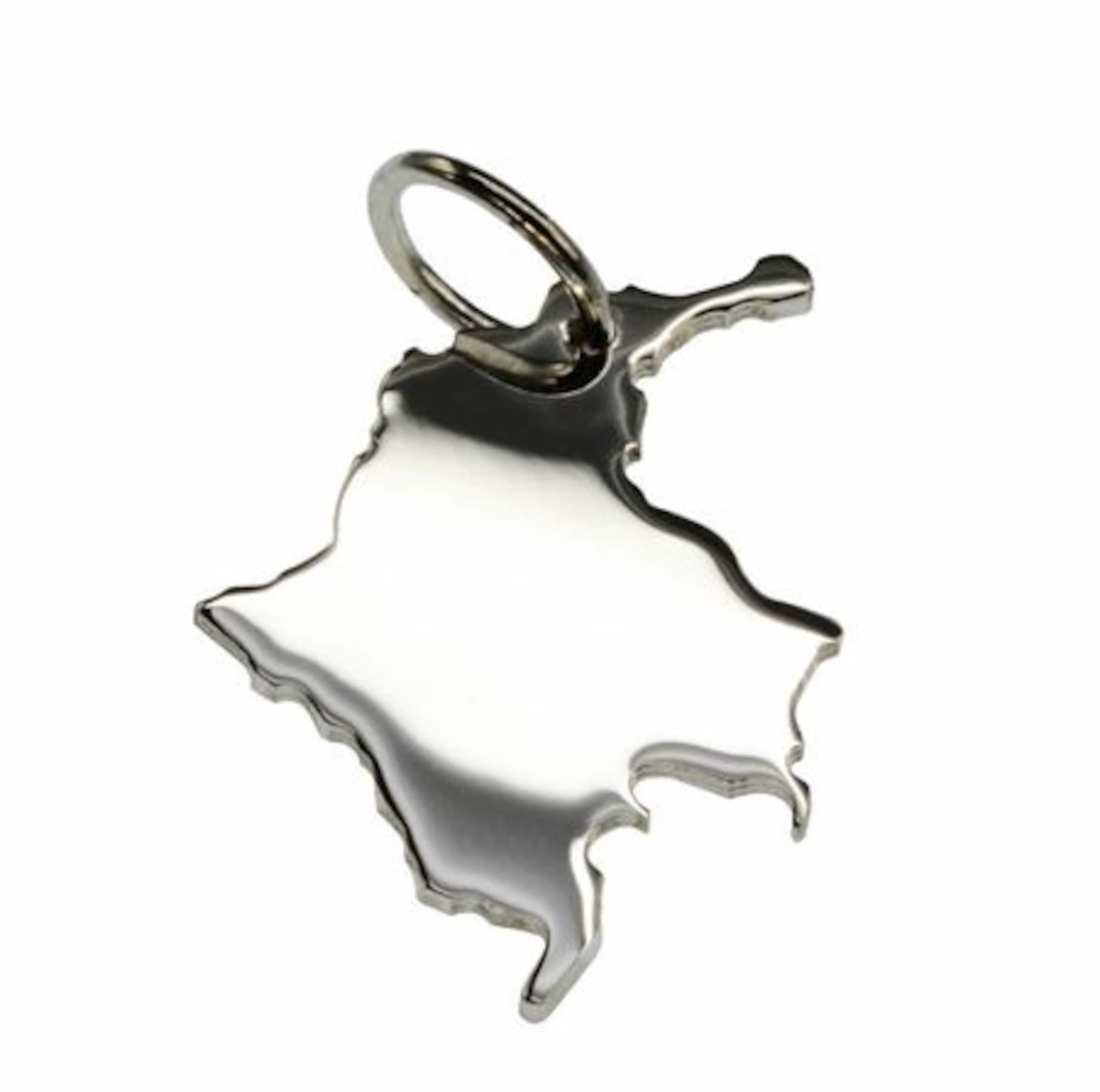 Schmuckador Pendant in Silver: front