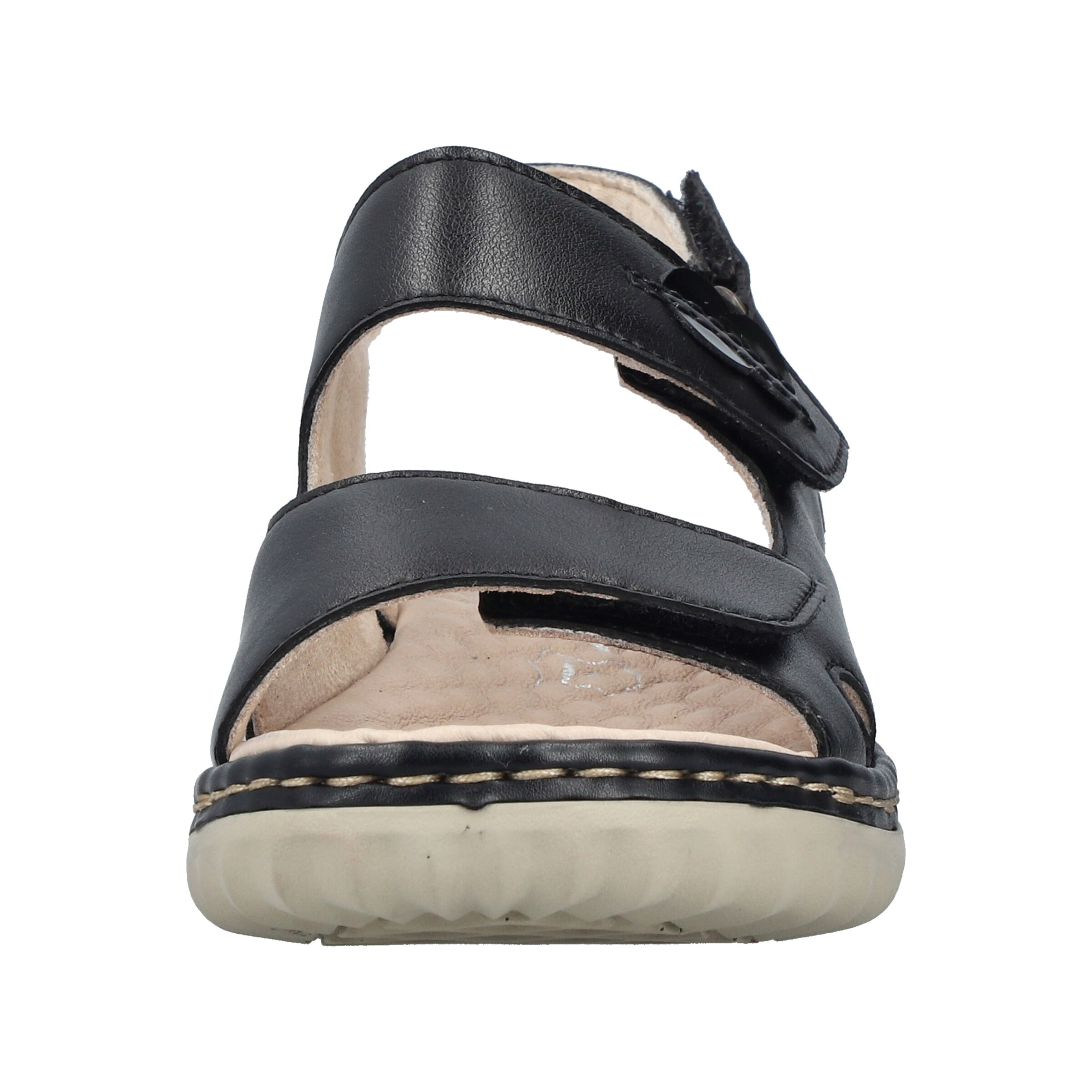 Sandales à lanières Rieker en noir