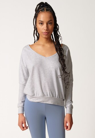 Skiny - Camiseta para dormir en gris: frente