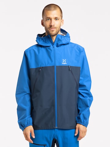 Haglöfs Outdoorjacke 'Spira' in Blau: predná strana