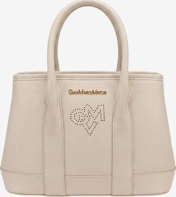 Borsa a spalla 'Borsa a Spalla Donna PVC Gianmarco Venturi con Zip e Cuore' di GianMarco Venturi in beige: frontale