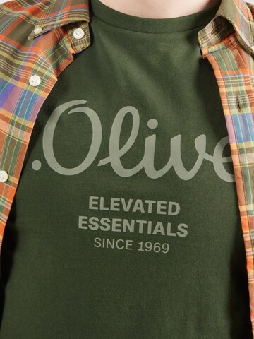 s.Oliver - Camiseta en verde