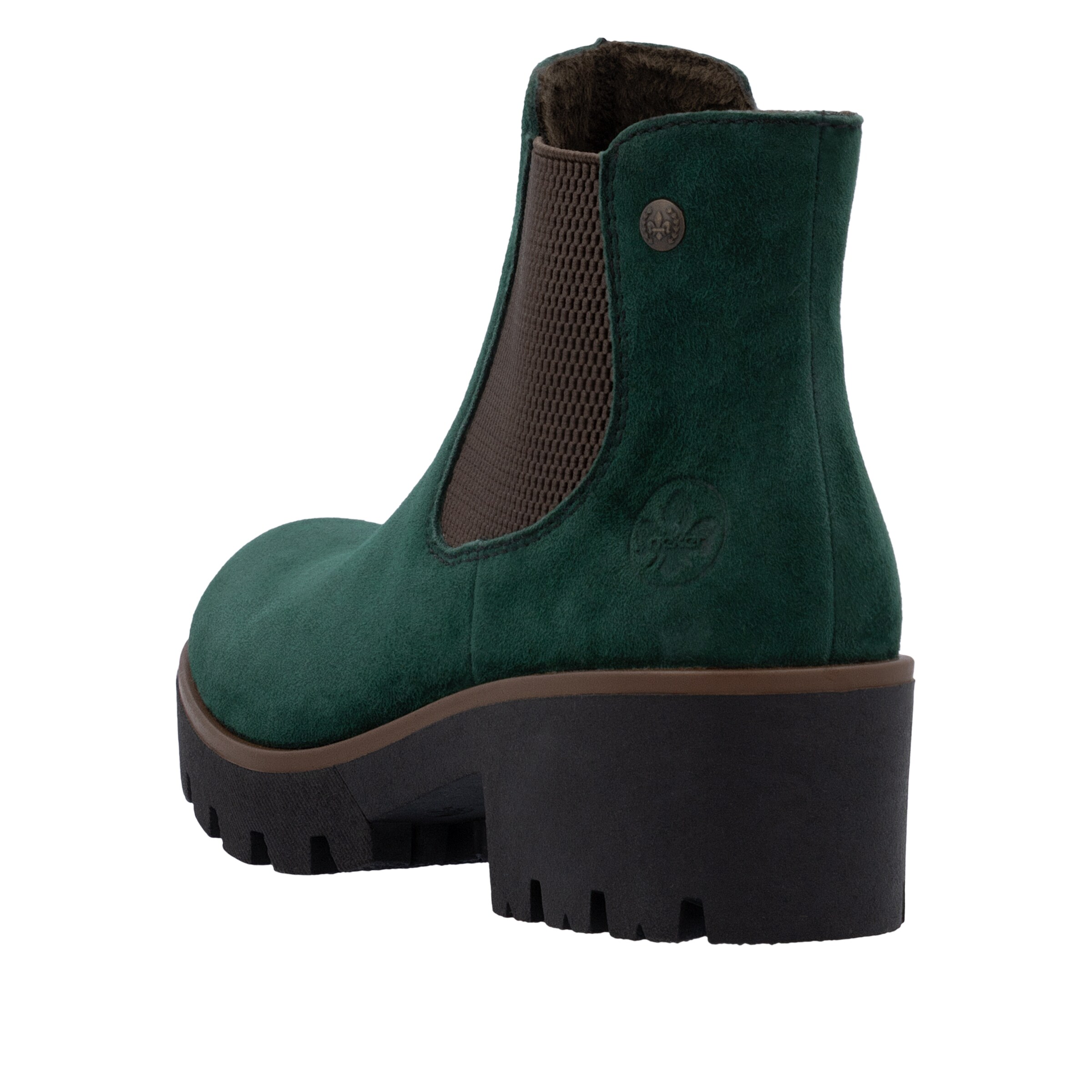 Chelsea Boots Rieker en vert
