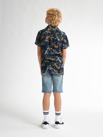 Petrol Industries - Ajuste regular Camisa 'Mojave' en azul