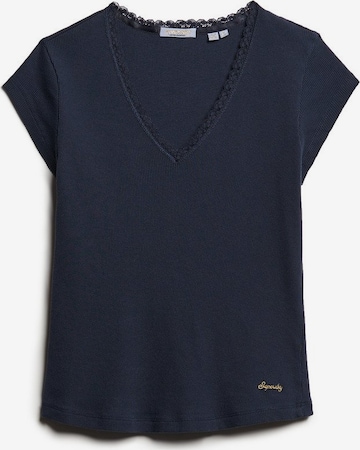 Superdry Shirt 'Athletic Essentials' in Blau: predná strana