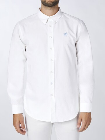 Polo Sylt Regular Fit Hemd in Weiß