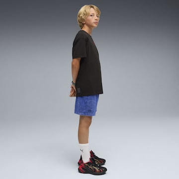 PUMA Shirt 'PUMA x SONIC THE HEDGEHOG' in Schwarz