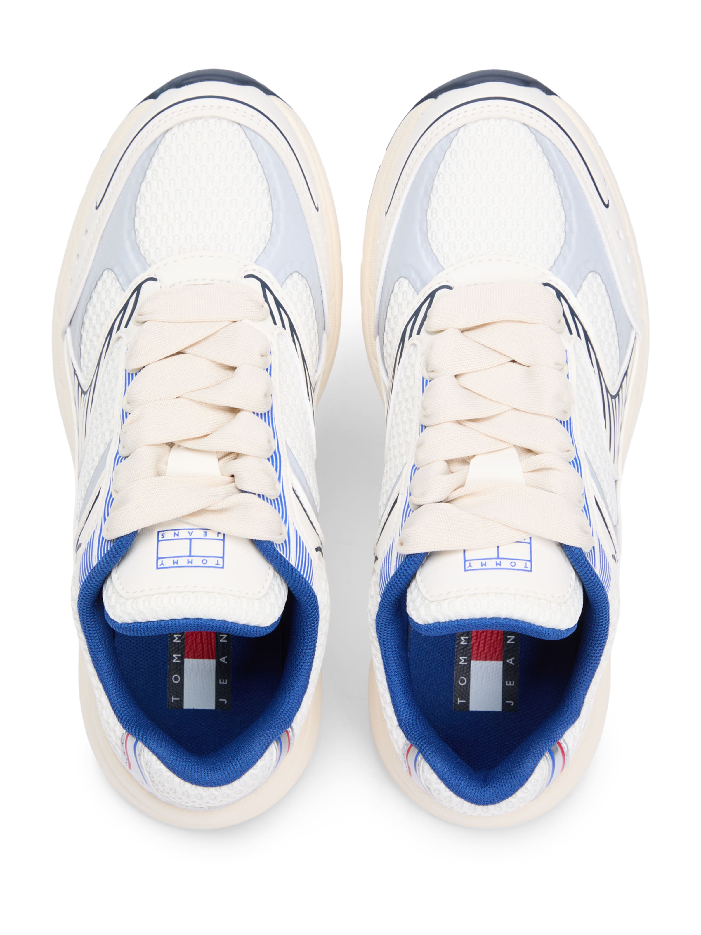 Tommy Jeans Låg sneaker 'ARCHIVE '25' i vit