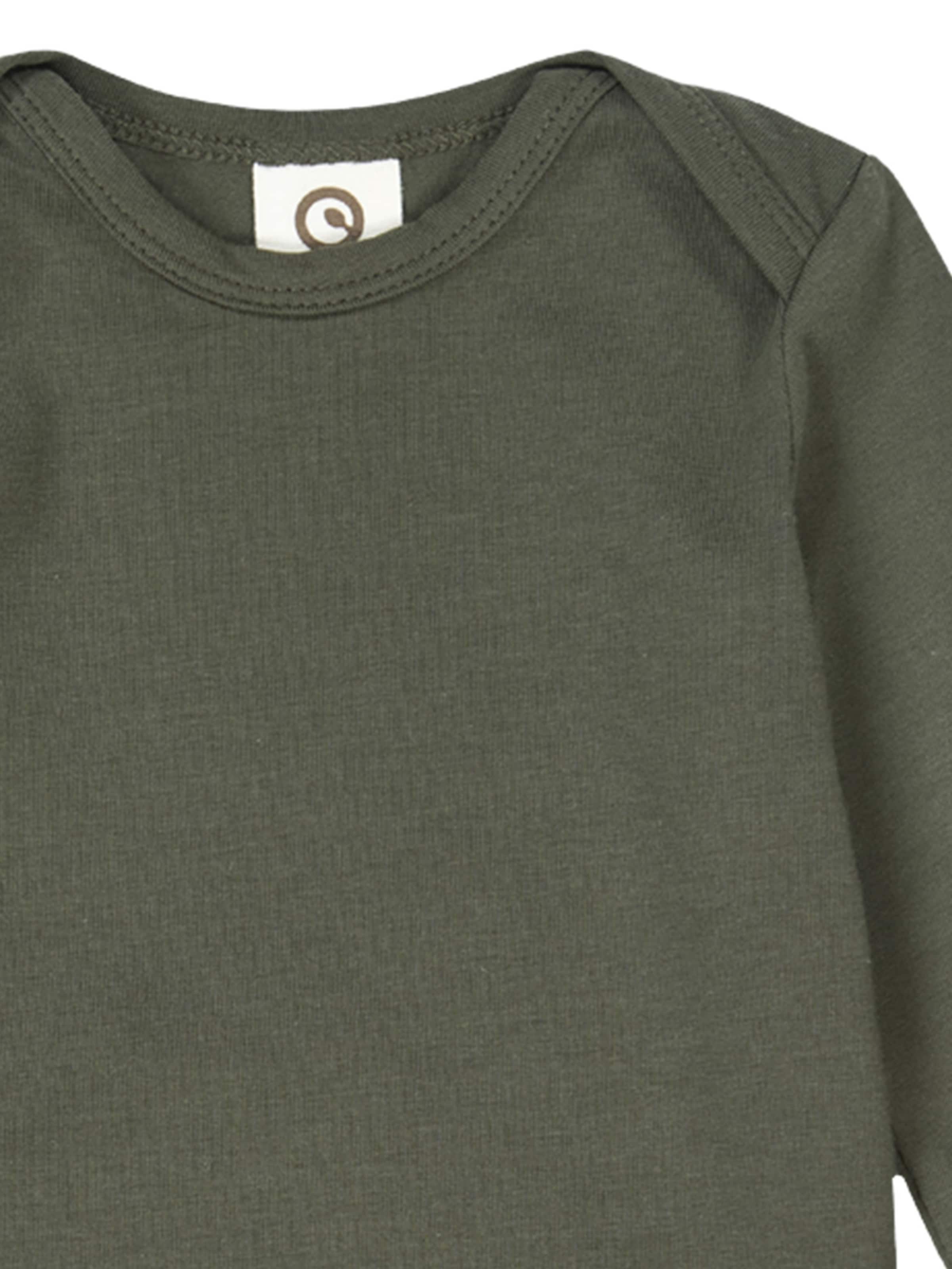 Barboteuse / body Müsli by GREEN COTTON en vert