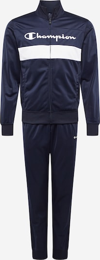 Champion Authentic Athletic Apparel Survêtement en bleu marine / blanc, Vue avec produit