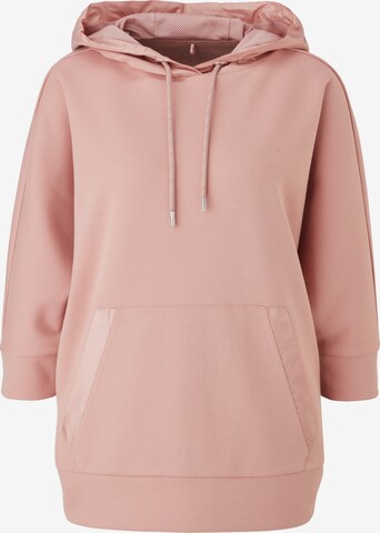 COMMA Sweatshirt in Roze: voorkant