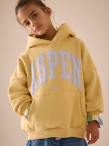 Next Sweatshirt in Geel: voorkant