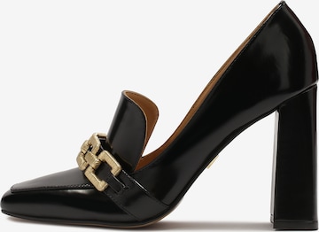 juoda Kazar Vakariniai bateliai: priekis