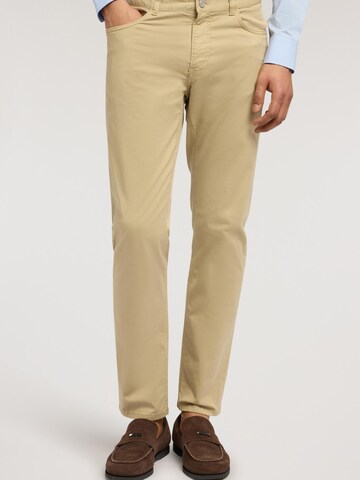 Trussardi Slim fit Pants in Beige: front