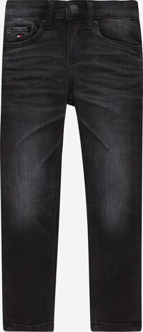 TOMMY HILFIGER Regular Jeans in Black: front