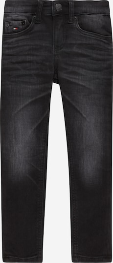 TOMMY HILFIGER Jeans in rot / black denim / weiß, Produktansicht