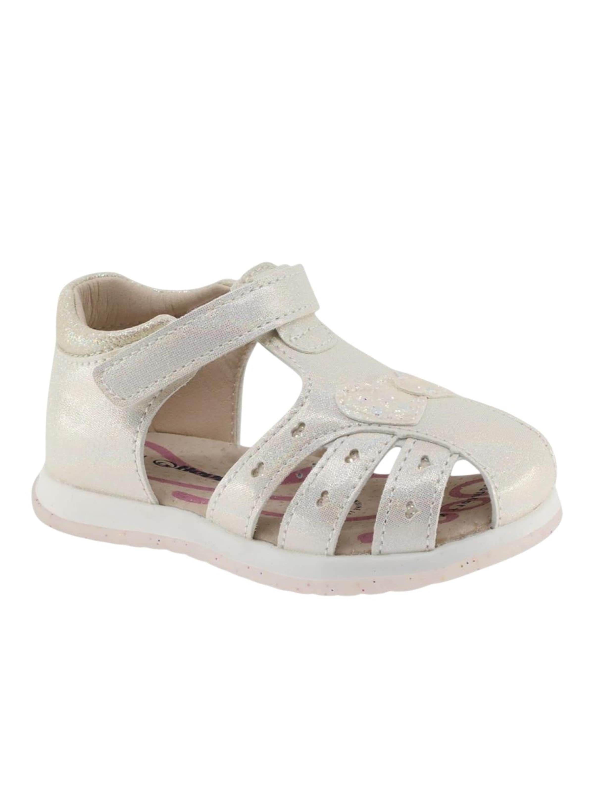 Sandalo di Beppi in beige: frontale