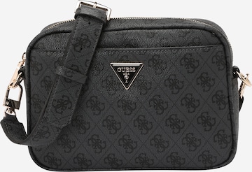 Sac à bandoulière 'MERIDIAN II CAMERA BAG' GUESS en gris : devant