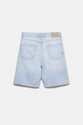 Pull&Bear Baggy Džíny – modrá