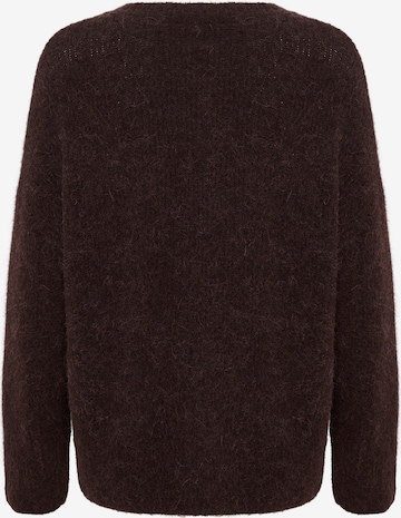 Gestuz Sweater 'Alpha' in Brown