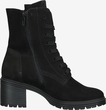 GABOR Lace-Up Ankle Boots in Black