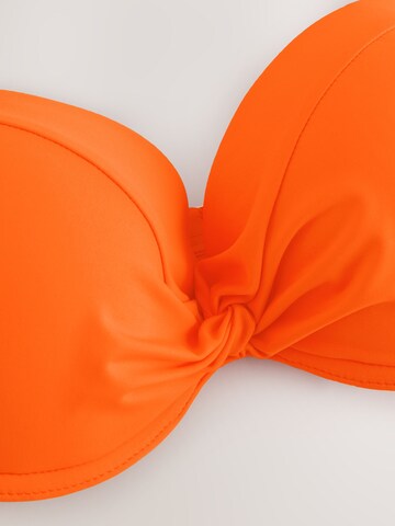 T-shirt Top per bikini di Next in arancione
