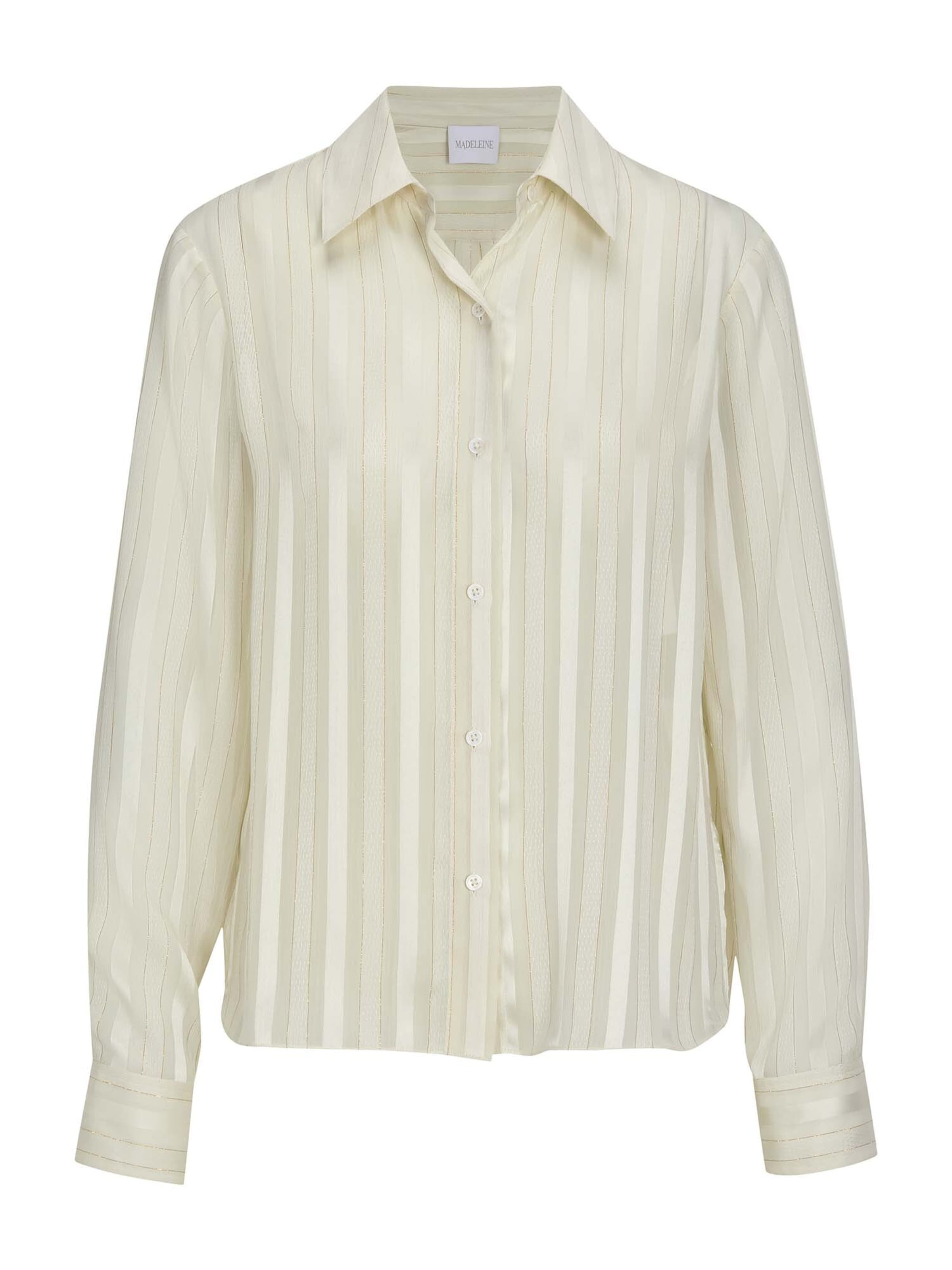 Chemisier MADELEINE en beige : devant