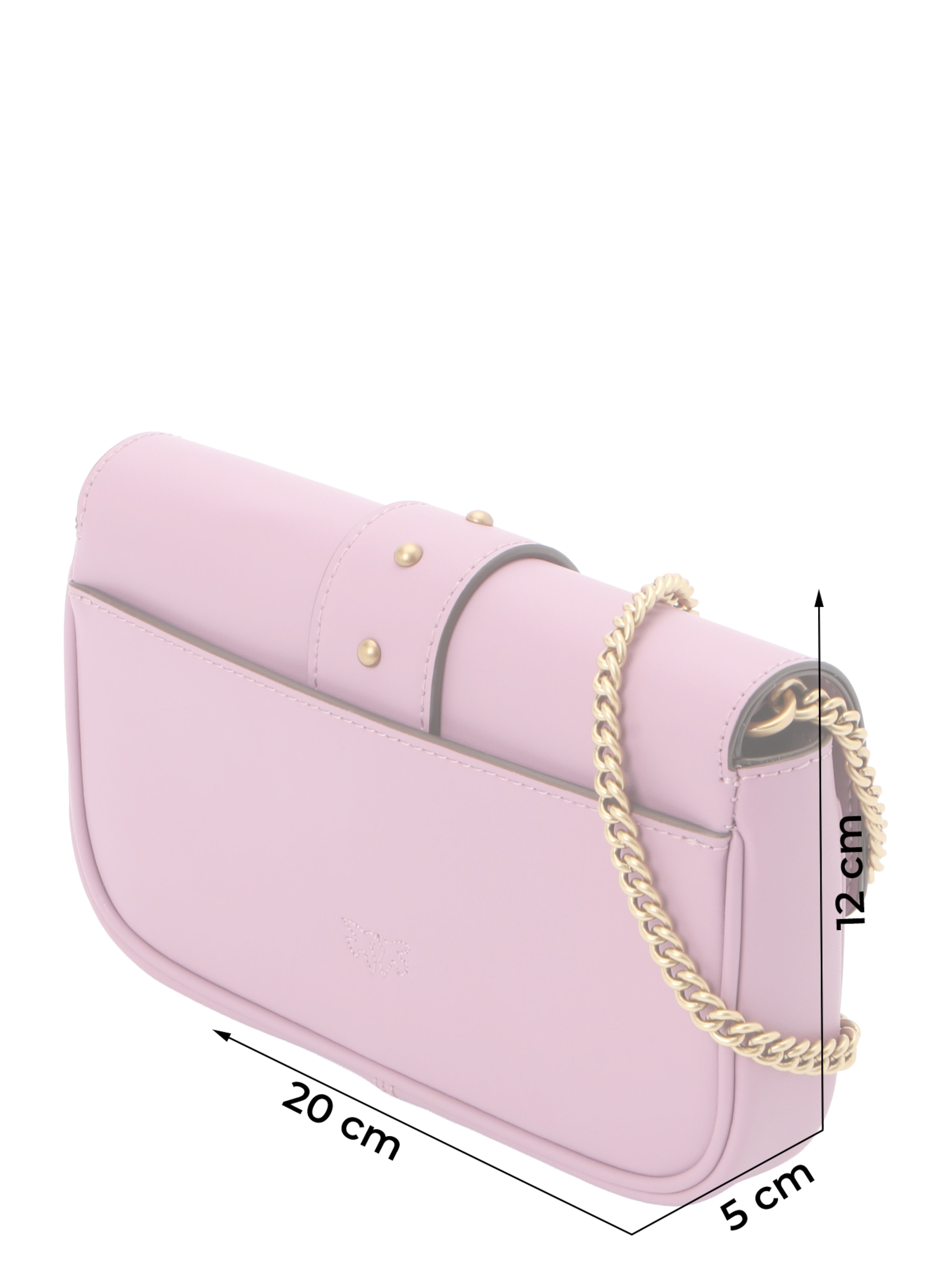 PINKO Сумка через плечо 'Love One' в Лиловый