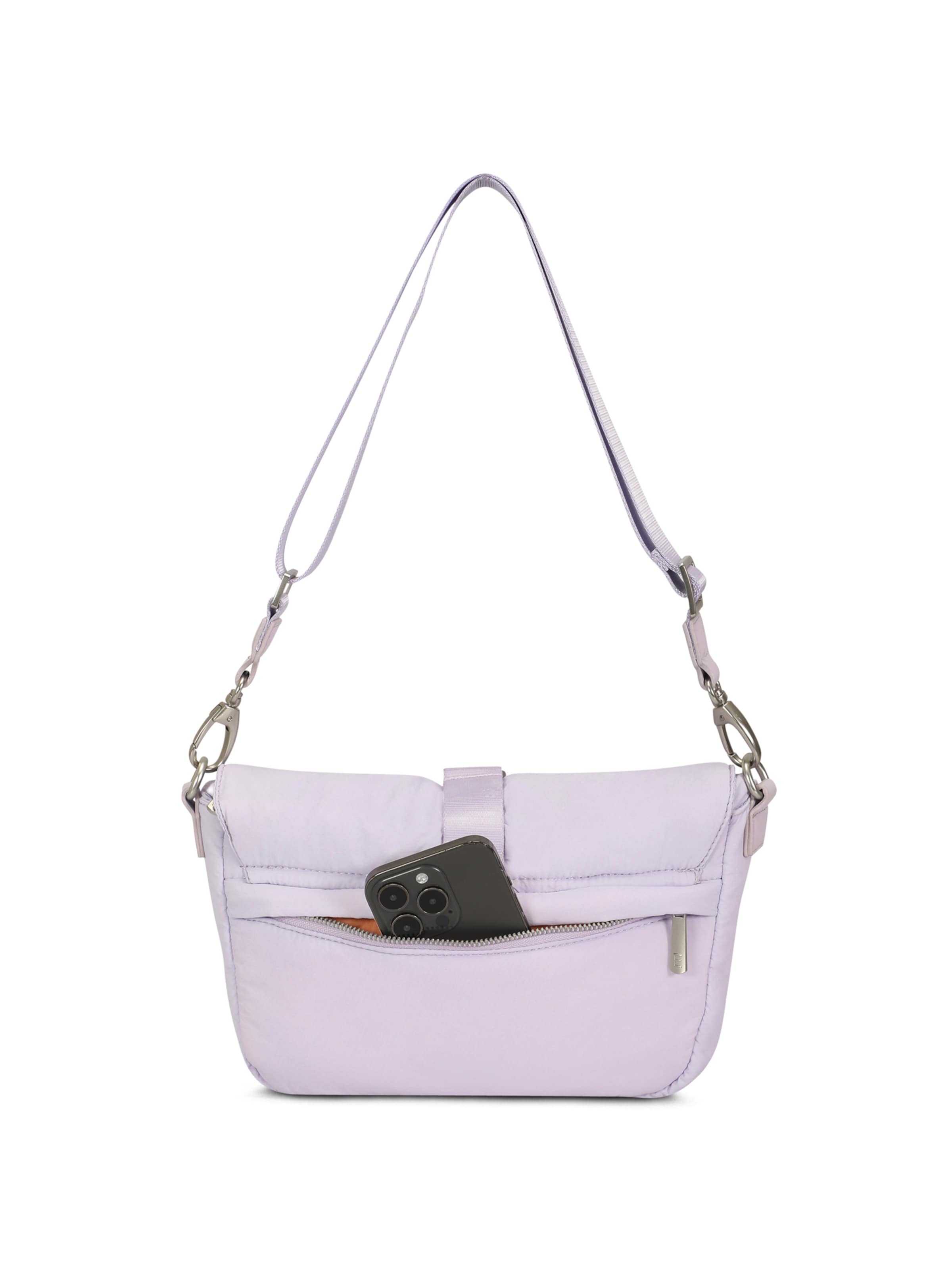 Expatrié Torba za čez ramo 'Bobby' | vijolična barva