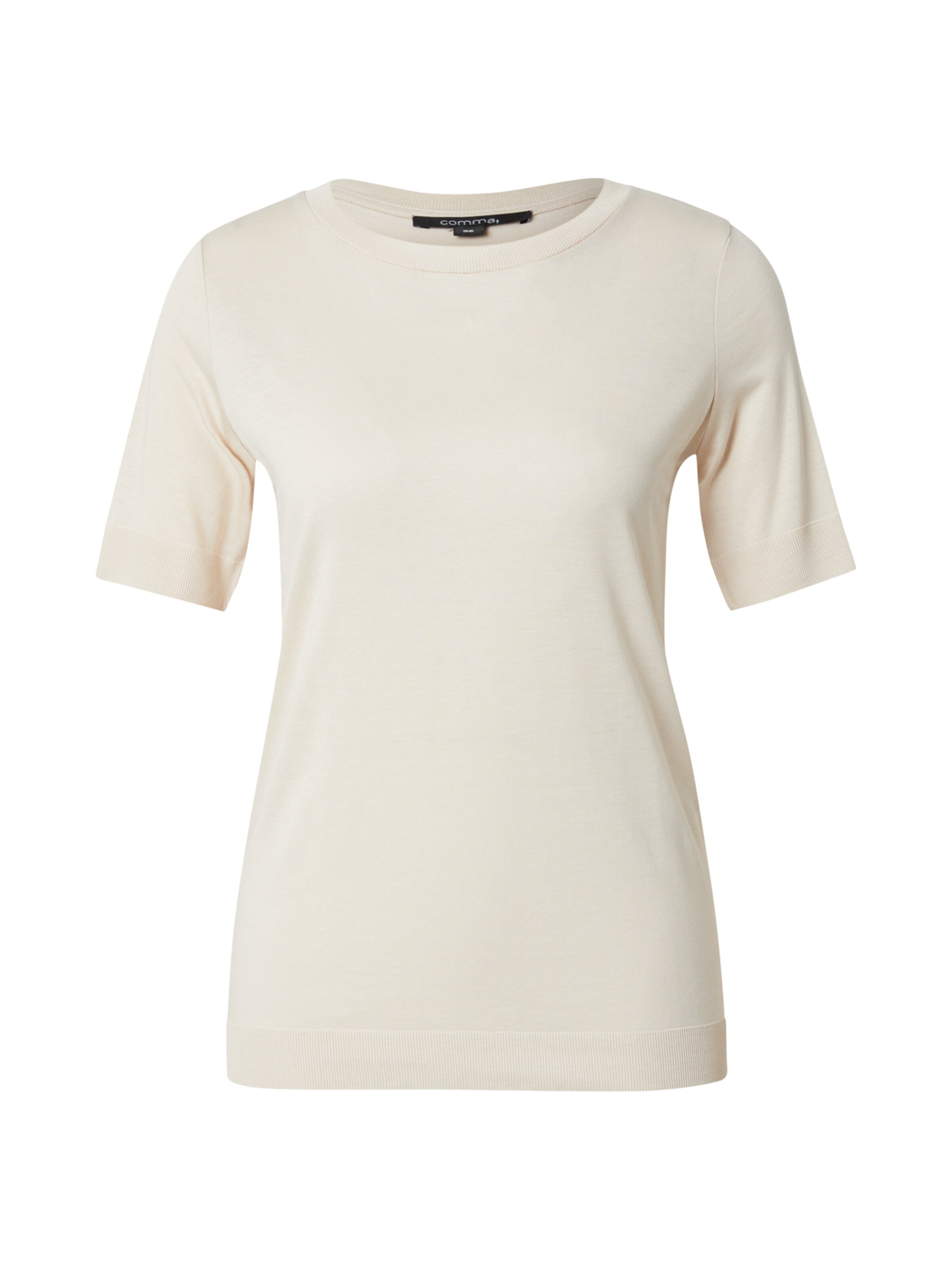 T-shirt COMMA en beige : devant