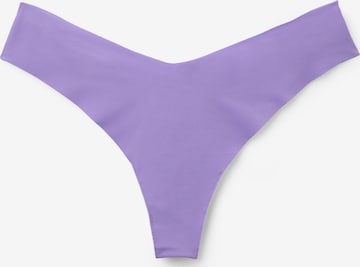 Tezenis Thong in Purple: front